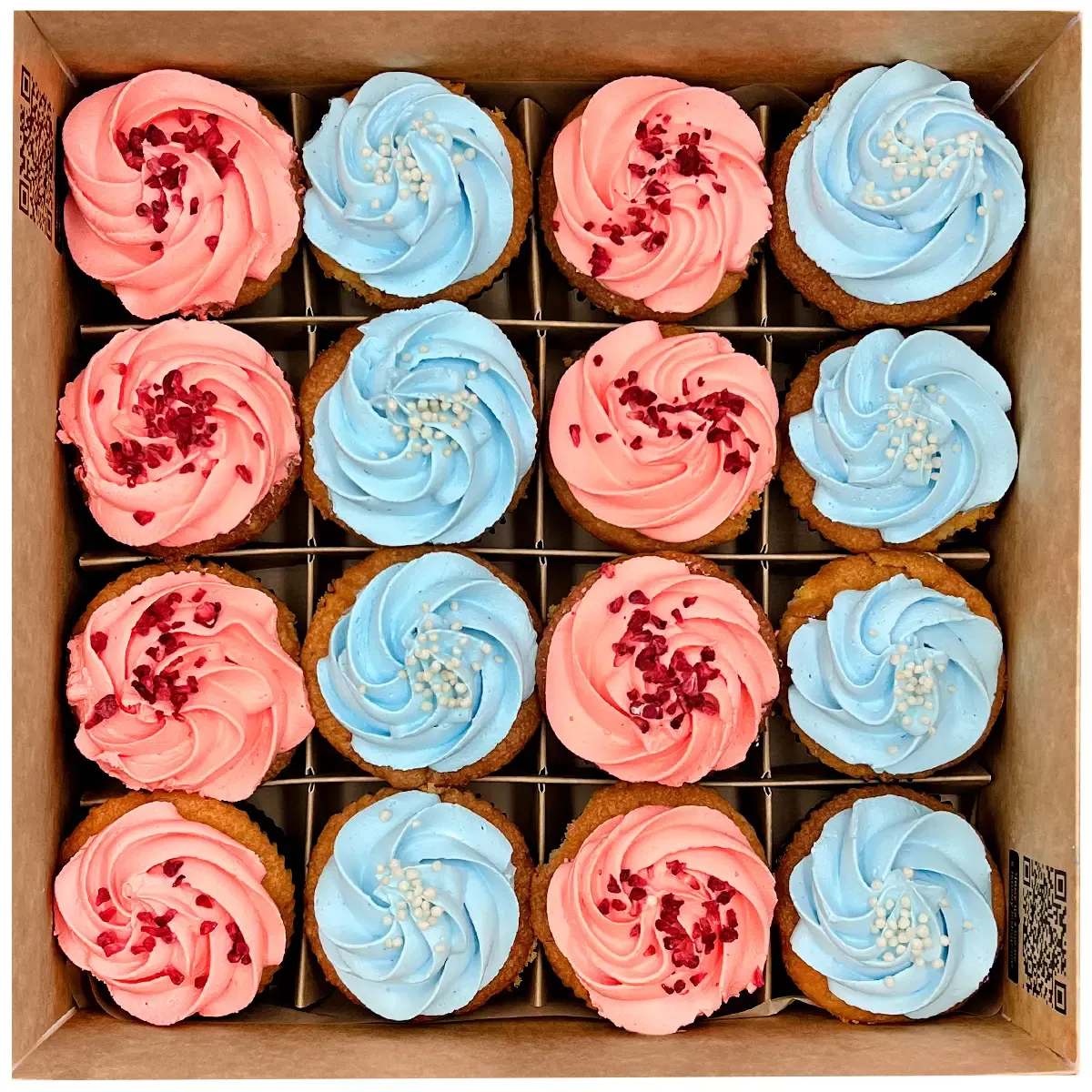 Baby cupcake box