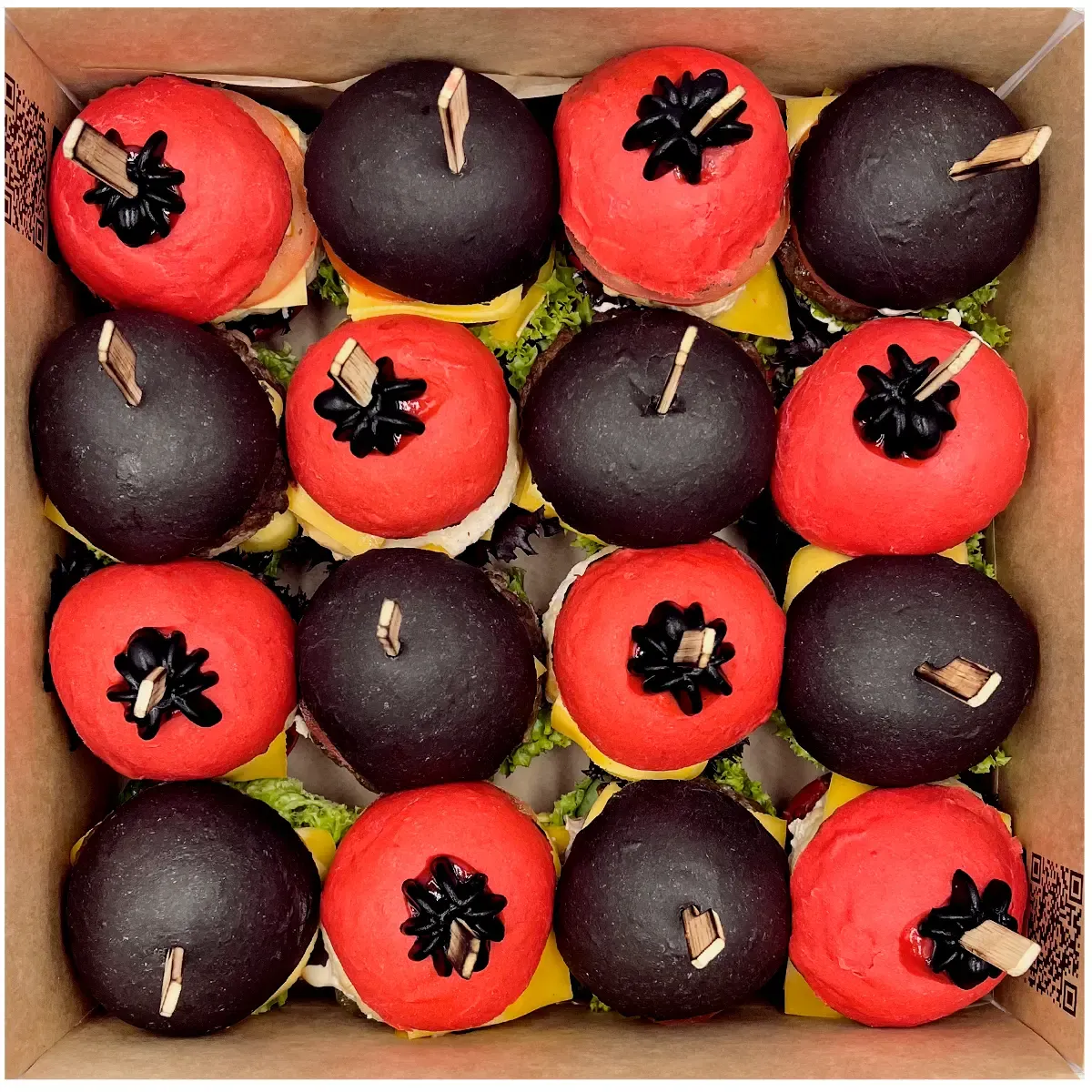 Halloween burger box Halloween burger box