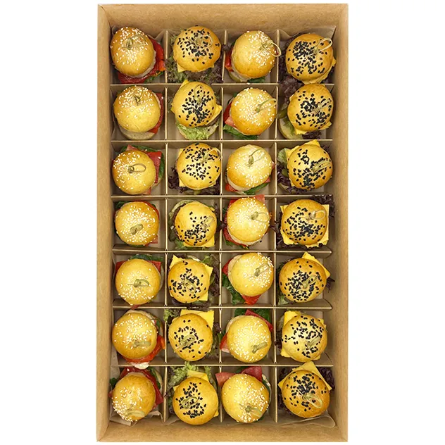 Small Burger big box