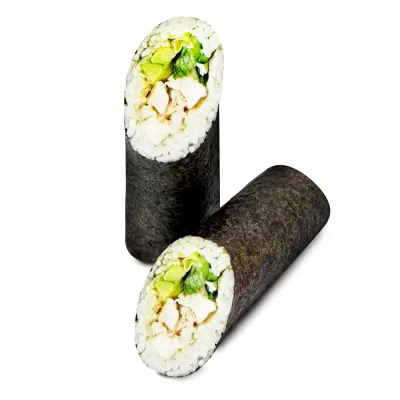 Хенд ролл с курицей терияки