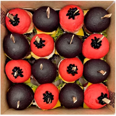 Halloween burger box Halloween burger box