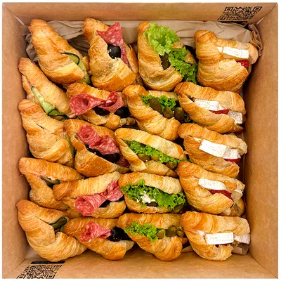 Savoury Mini Croissant Box