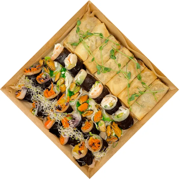 Asian spring roll box Asian spring roll box