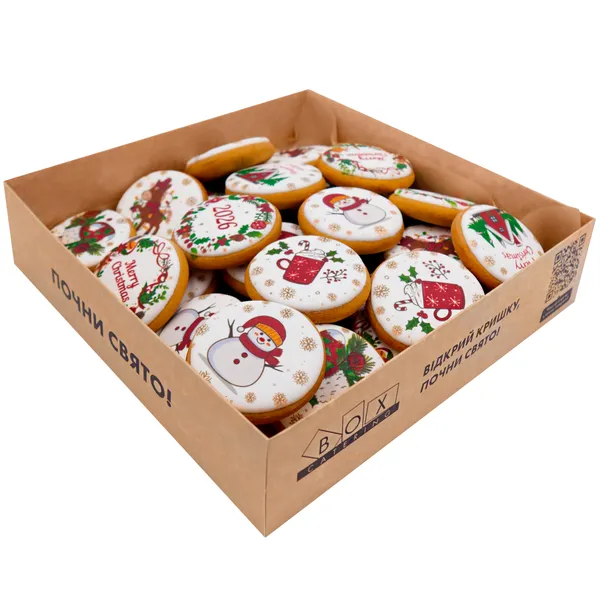 Казковий різдвяний бокс пряників