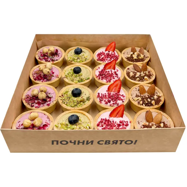 Солодкий мусовий кіш box