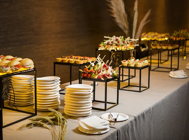 Фотография с разновидностями кейтерингов