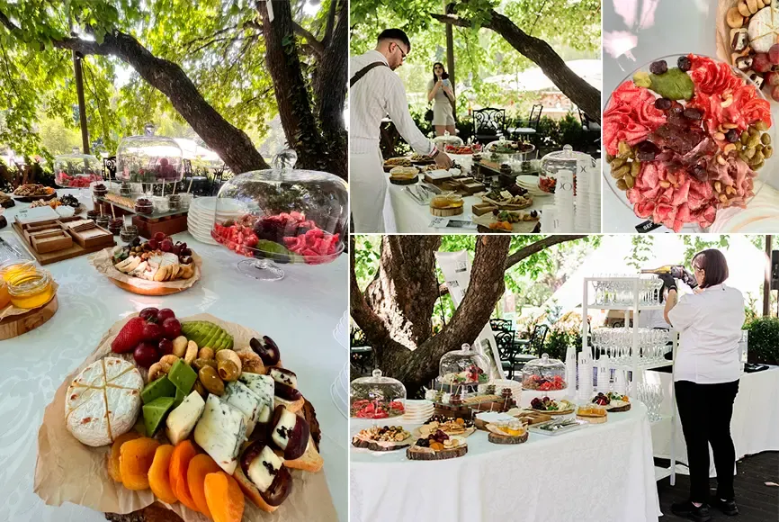 Welcome-зона для Dogue Brunch