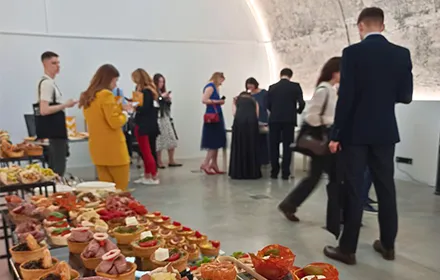 Фуршет для гостей Бізнес Концентрат 3.0 від BOX Catering!