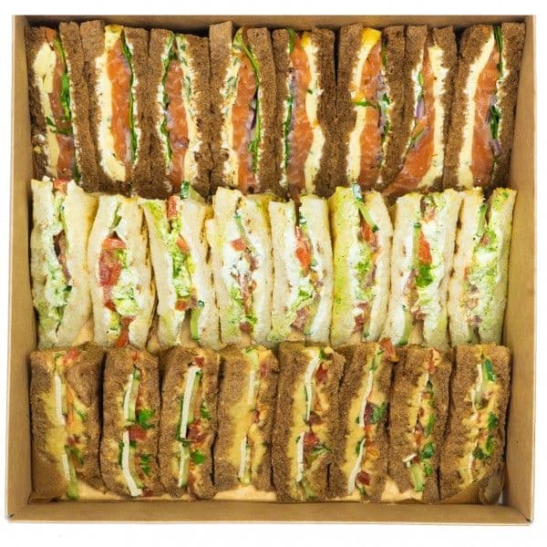 Sandwich vegetarian box