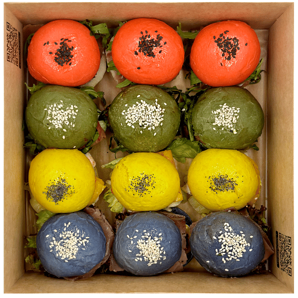 Mini burger box